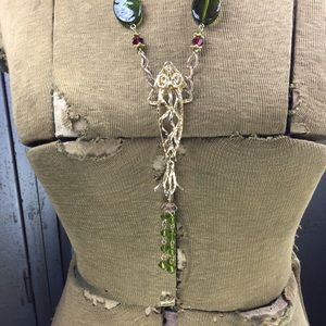 Oriental Inspired One-of-a-Kind Necklace.  NWOT